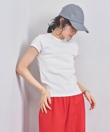 棉質毛圈布法式袖T恤 日本製