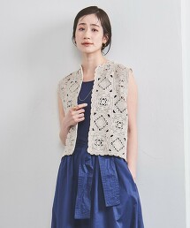 編織刺繡針織背心