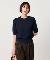 圓領基本短袖針織