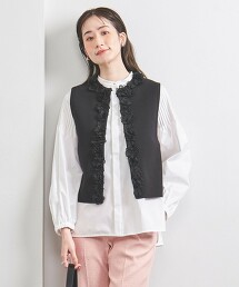 3D花朵針織背心