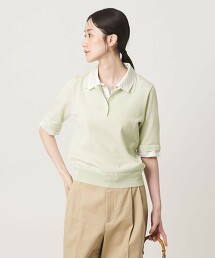 POLO拼接4WAY針織