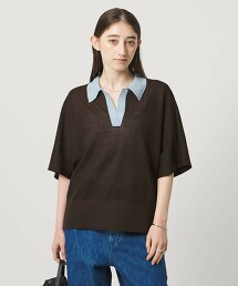 開襟領土耳其袖針織