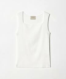 羅紋方形針織背心