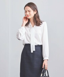 色丁布 領結 罩衫 日本製
