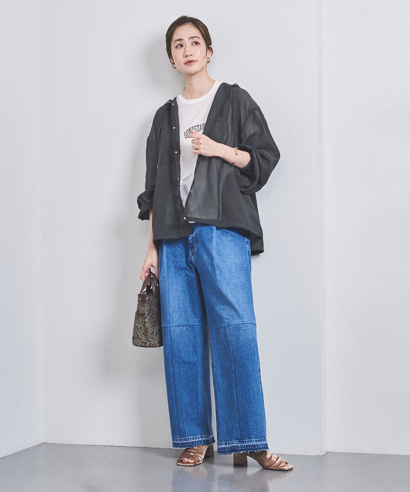 烏干紗罩衫夾克|UNITED ARROWS|UNITED ARROWS LTD. 官方購物網站 烏干紗罩衫夾克|UNITED ARROWS|UNITED ARROWS LTD. 官方購物網站