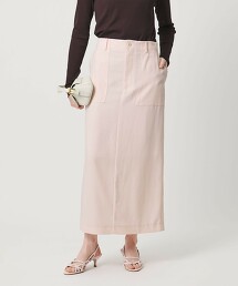 醋酸纖維混紡工裝裙