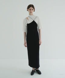 TW CLANE THIN CODE TIGHT RIB SKIRT