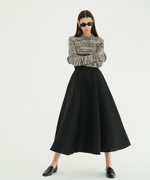 TW CLANE VLM FLR SK 蓬鬆喇叭裙