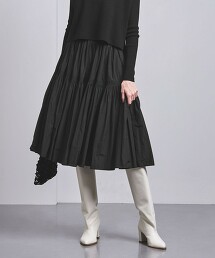 平織 塔夫綢 裙子 日本製