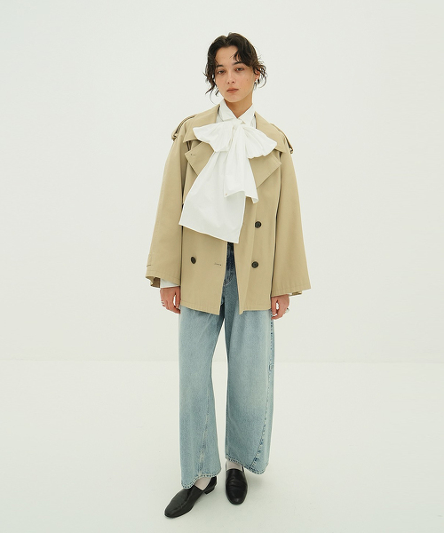 TW CLANE OVER SHORT TRENCH COAT 短版戰壕風衣