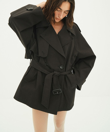 TW CLANE OVER SHORT TRENCH COAT 短版戰壕風衣