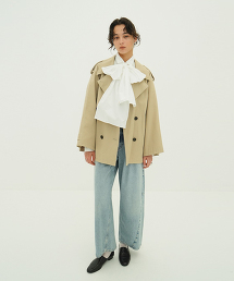 TW CLANE OVER SHORT TRENCH COAT 短版戰壕風衣