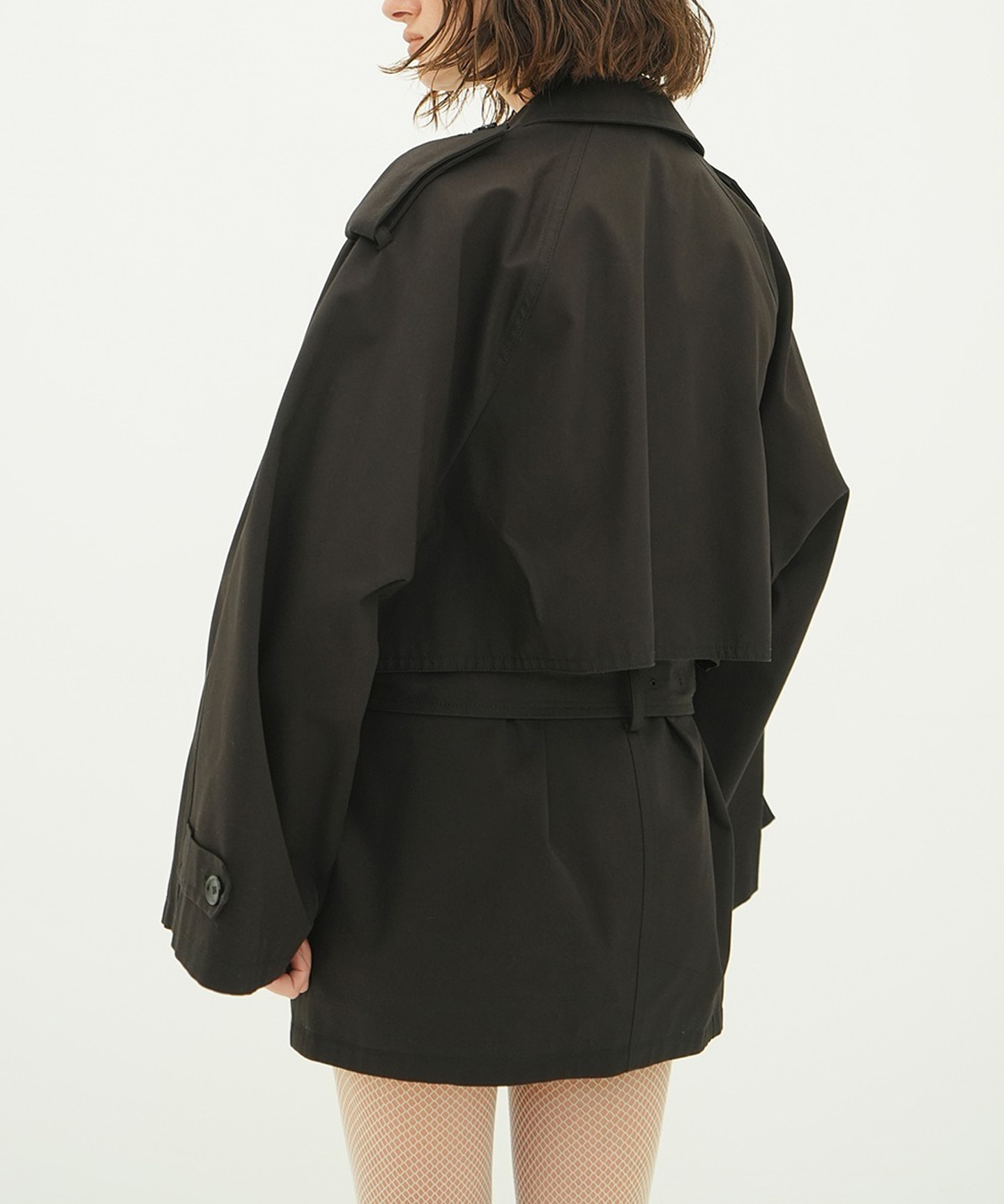 Trench coat 短 版 風衣 外套 TW CLANE OVER SHORT TRENCH COAT 短版