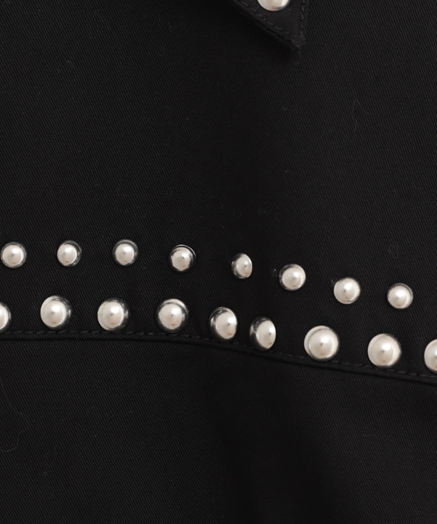 TW CLANE W COLOR STUDDED DRIZZLER JACKET 鉚釘設計外套｜CLANE