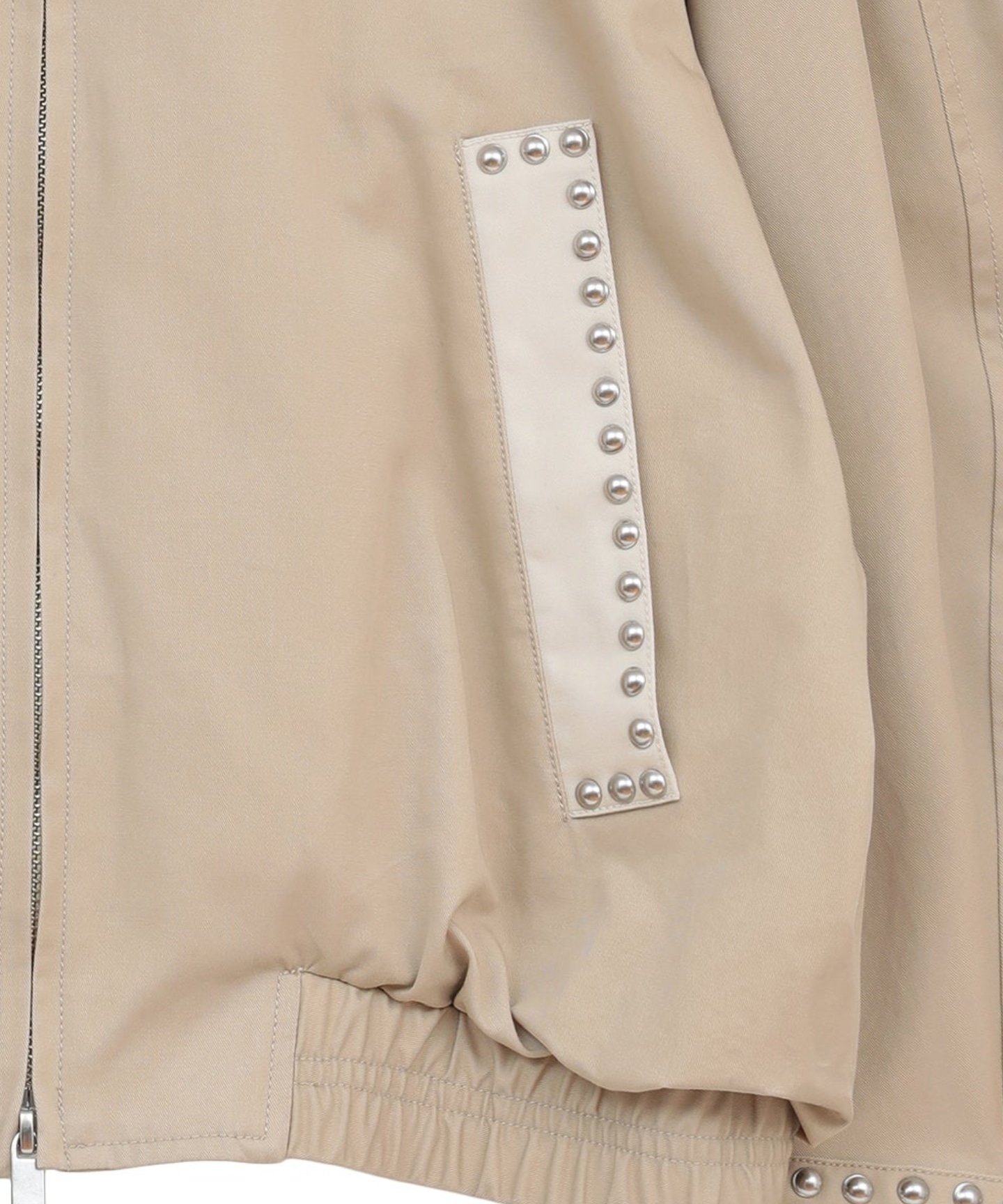 TW CLANE W COLOR STUDDED DRIZZLER JACKET 鉚釘設計外套｜CLANE