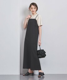 QLT/JQ 開衩 吊帶連身洋裝