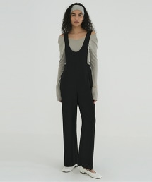 TW CLANE DEEP U NECK ALL IN ONE U領連身褲