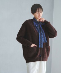 FOX喀什米爾羊毛 中長版開襟衫