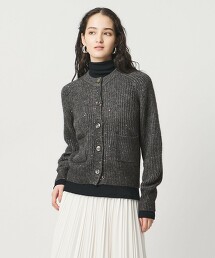 花朵亮片開襟衫