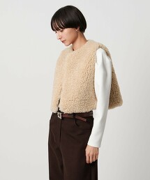 ＜HYKE＞短版背心 日本製