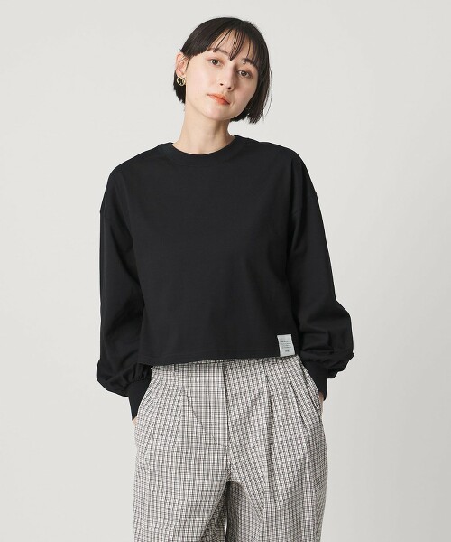＜HYKE＞短版長袖上衣 日本製