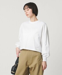 ＜HYKE＞短版長袖上衣 日本製