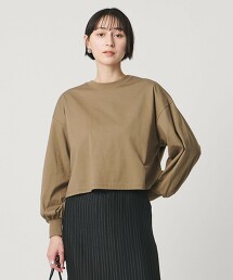 ＜HYKE＞短版長袖上衣 日本製