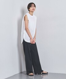 ＜HYKE＞TASLAN 無袖罩衫 日本製