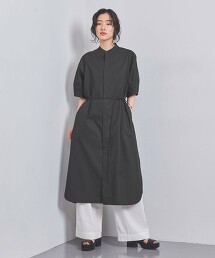 ＜HYKE＞蓬鬆五分袖洋裝 日本製