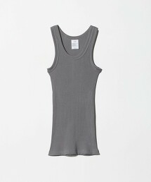 ＜HYKE＞羅紋抽針坦克背心 日本製