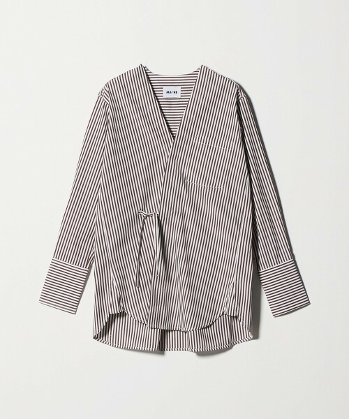 ＜MA/RE＞條紋和服襯衫 日本製