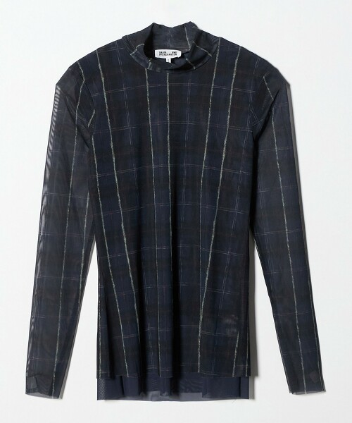 <BAUM UND PFERDGARTEN> JODI 格紋高領上衣