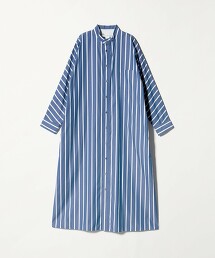 ＜TICCA＞條紋A字襯衫洋裝 日本製