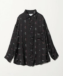 ＜TICCA＞花朵刺繡襯衫 日本製