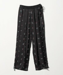 ＜TICCA＞花朵刺繡長褲 日本製