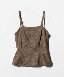 ＜Masaco Teranishi＞花呢吊帶背心 日本製