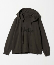 ＜MADISONBLUE＞HELLO連帽衫 日本製