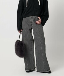 ＜FILL THE BILL＞線條破壞牛仔褲 日本製