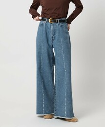 ＜FILL THE BILL＞線條破壞牛仔褲 日本製