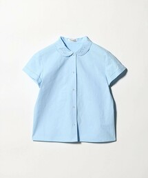 ＜MADISONBLUE＞刺繡圓弧領襯衫 日本製
