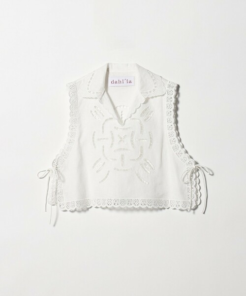 ＜dahl’ia＞鏤空設計背心