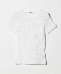 ＜INSCRIRE＞蕾絲合身T恤 日本製