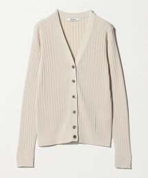 【特別訂製】＜SLOANE＞羅紋V領開襟衫 日本製