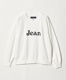 ＜MADISONBLUE＞JEAN 圓領衛衣 WHITE 日本製