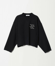 ＜SACRA＞刺繡衛衣 日本製