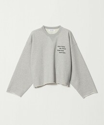 ＜SACRA＞刺繡衛衣 日本製