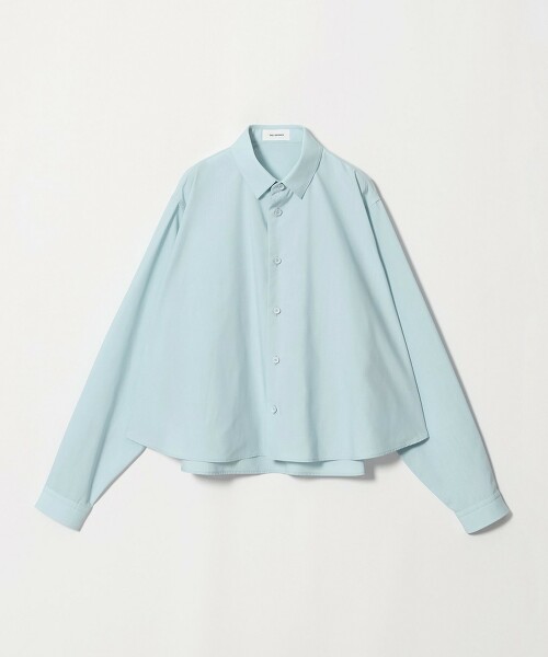 ＜THE RERACS＞A字輪廓襯衫 LT.BLUE 日本製