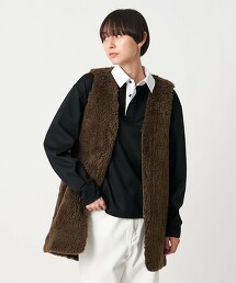 【特別訂製】＜THE RERACS＞毛絨刷毛內襯外套 日本製