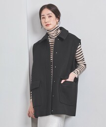 ＜SACRA＞厚呢背心 日本製
