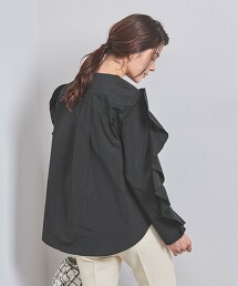 【特別訂製】＜FLICKA＞塔夫綢 波浪袖 罩衫 日本製